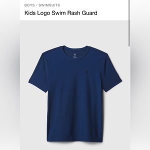 Boys rash guard swimsuit T-shirt